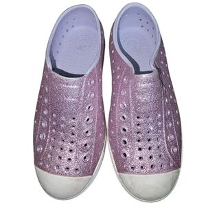 Native Shoes Glitter Slip-On Casual Shoes